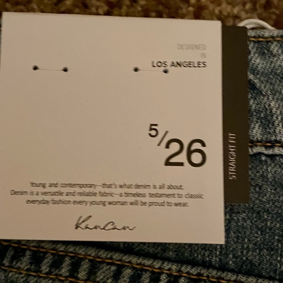 ✨NWOT✨ Kancan Kassidy High Rise Distressed Jeans - Picture 7 of 8
